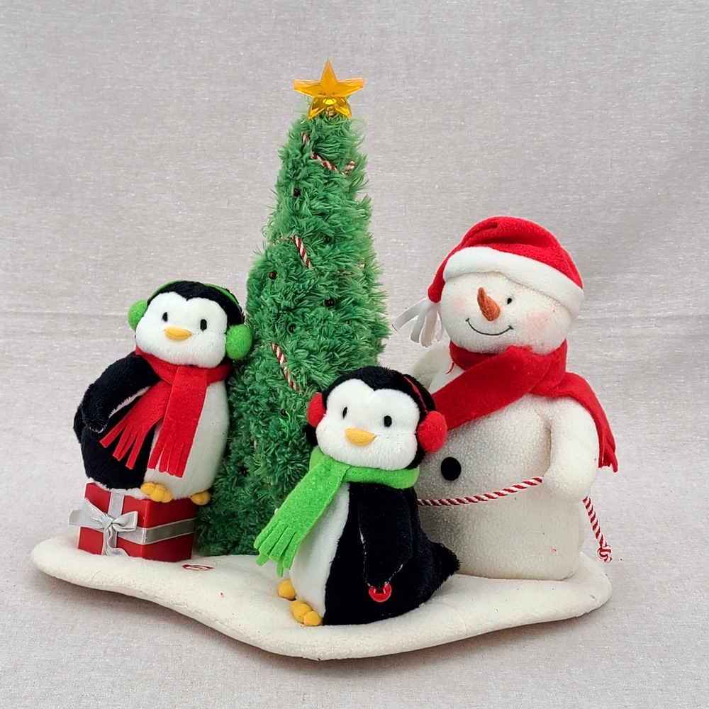 2006 Hallmark Jingle Pals Very Merry Trio Animated Plush Tested Working